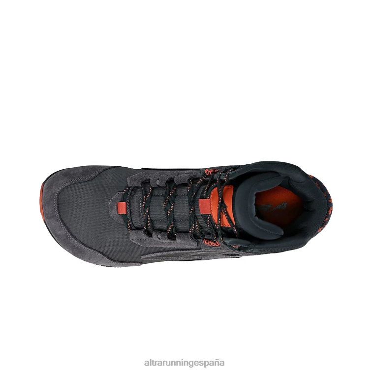 Altra caminante pico solitario 2 P4ZZ222 zapatos de pista negro/gris hombres