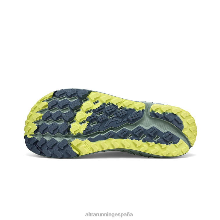 Altra carretera 2 P4ZZ185 zapatos de pista Verde Gris hombres