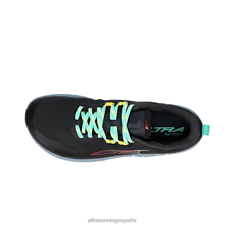 Altra fuera de la carretera P4ZZ231 zapatos de pista gris oscuro/azul hombres