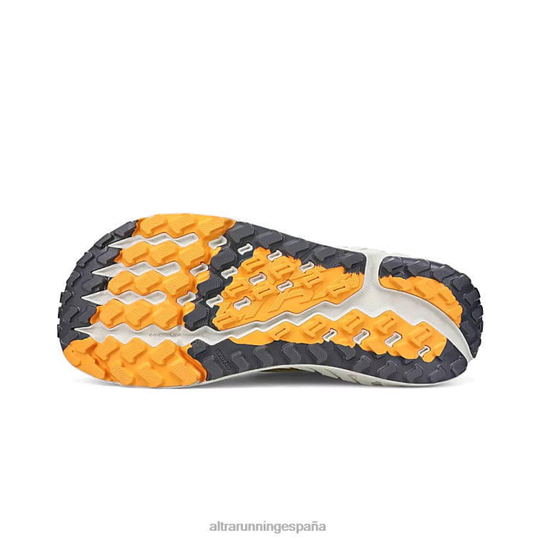 Altra fuera de la carretera P4ZZ232 zapatos de pista gris/amarillo hombres