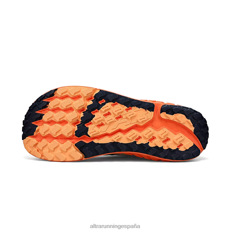 Altra fuera de la carretera P4ZZ233 zapatos de pista blanco/naranja hombres
