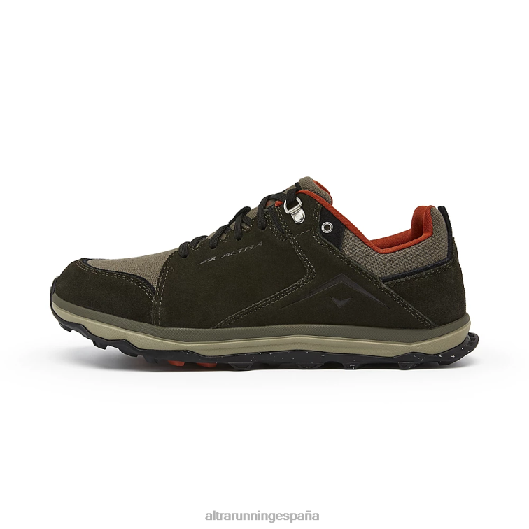 Altra lp alpino P4ZZ228 zapatos de pista bosque noche verde hombres