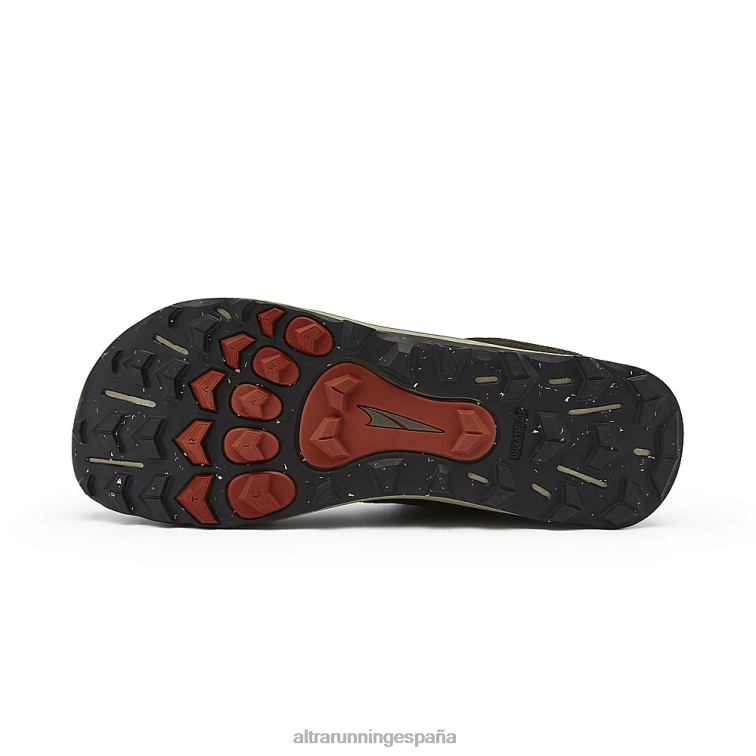 Altra lp alpino P4ZZ228 zapatos de pista bosque noche verde hombres
