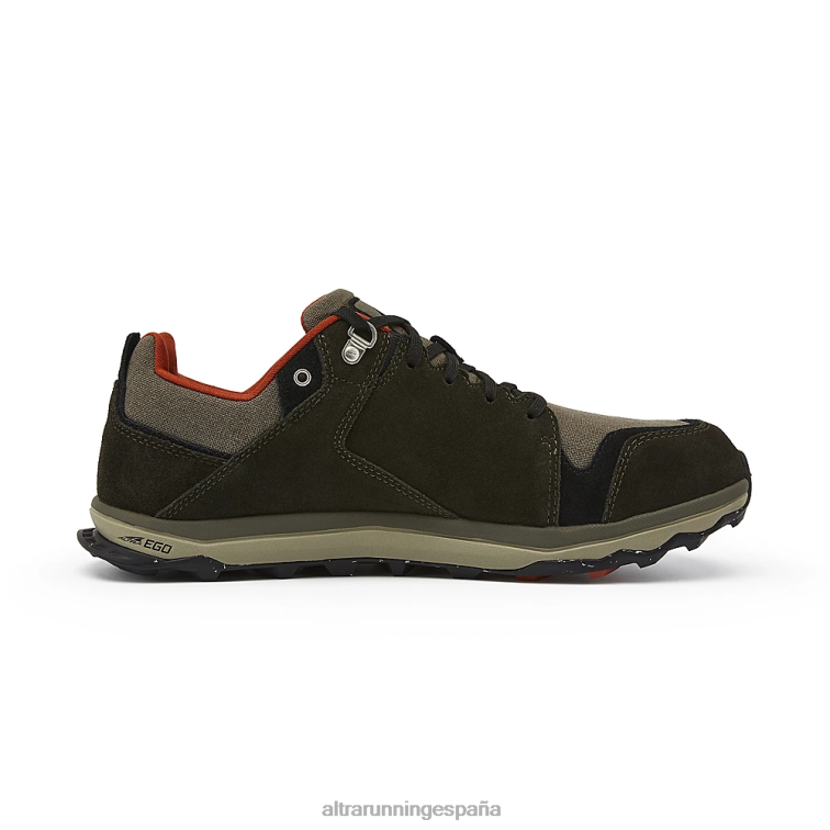 Altra lp alpino P4ZZ228 zapatos de pista bosque noche verde hombres