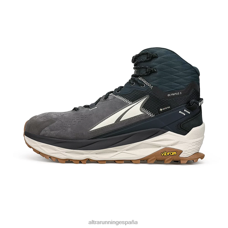 Altra olympus 5 caminata media gtx P4ZZ226 zapatos de pista negro/gris hombres