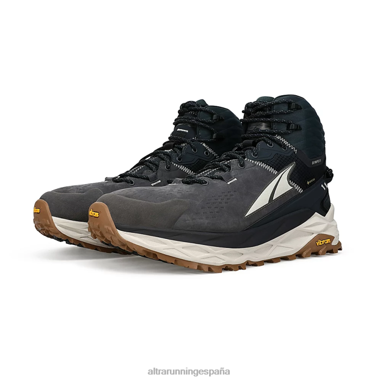 Altra olympus 5 caminata media gtx P4ZZ226 zapatos de pista negro/gris hombres