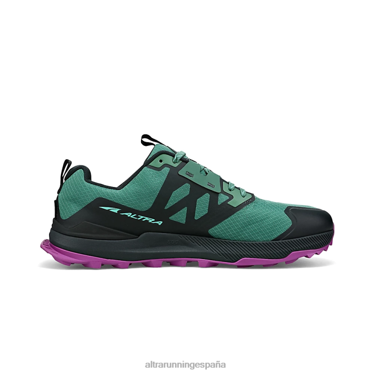 Altra pico solitario 7 P4ZZ193 zapatos de pista verde/verde azulado hombres