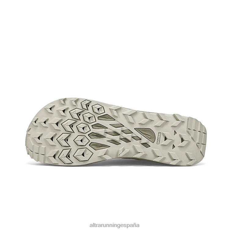 Altra pico solitario 7 P4ZZ196 zapatos de pista gris pardo hombres