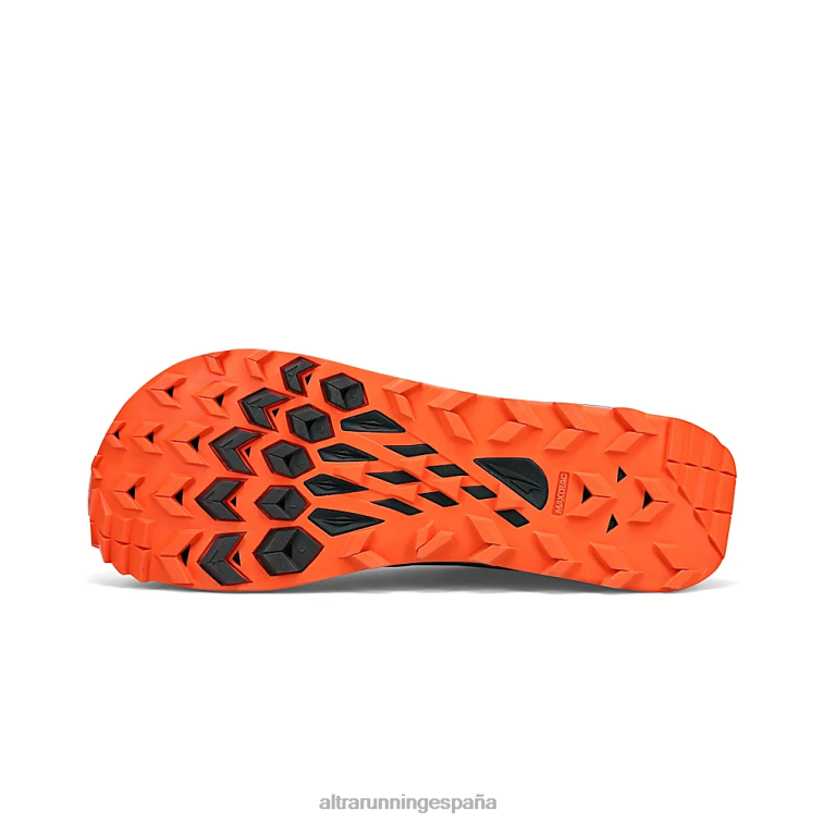 Altra pico solitario all-wthr bajo 2 P4ZZ218 zapatos de pista gris/naranja hombres