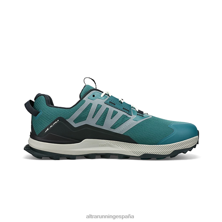 Altra pico solitario all-wthr bajo 2 P4ZZ219 zapatos de pista verde azulado profundo hombres
