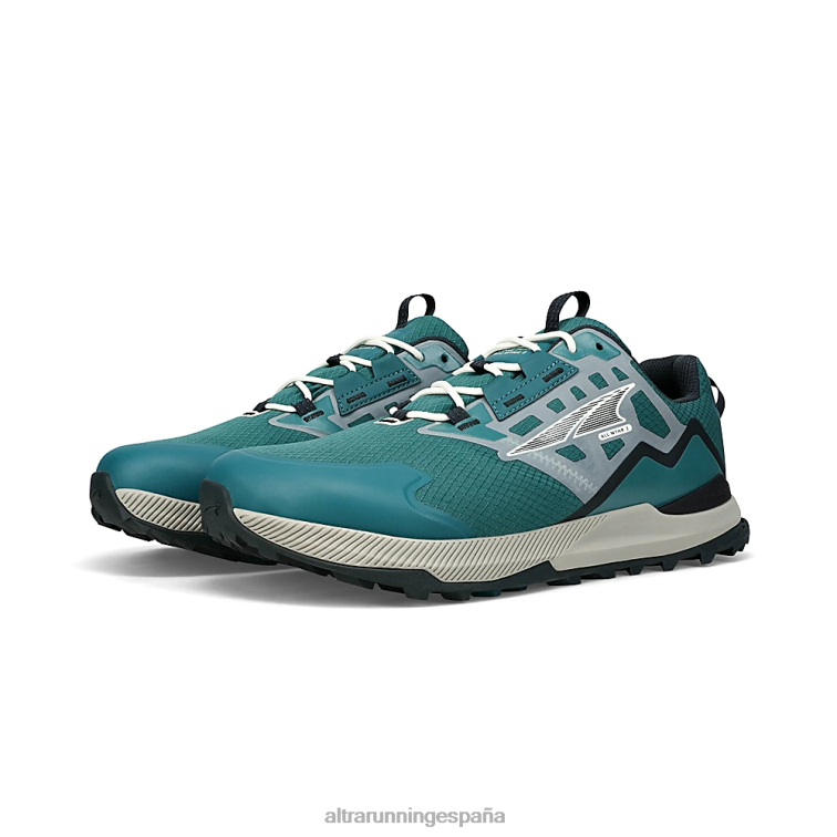 Altra pico solitario all-wthr bajo 2 P4ZZ219 zapatos de pista verde azulado profundo hombres