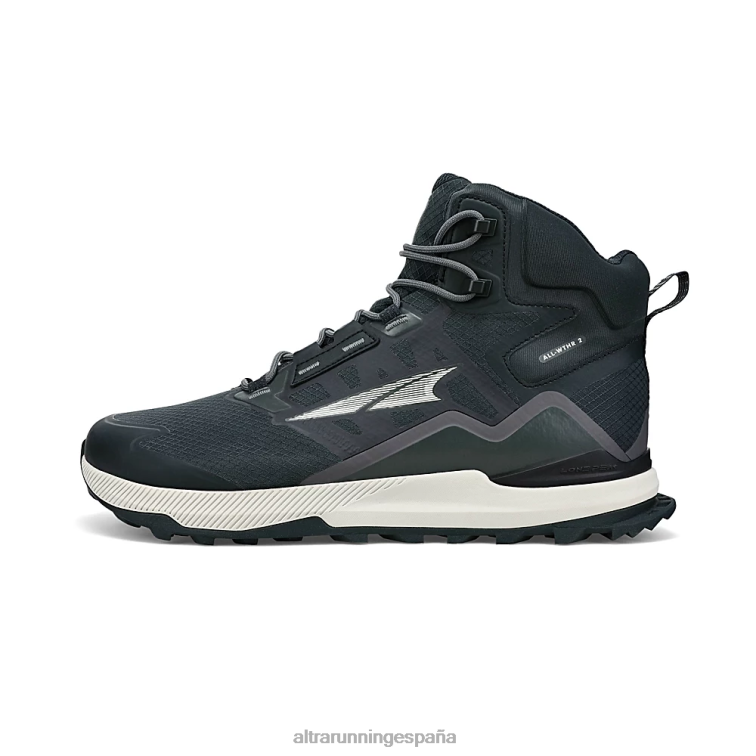 Altra pico solitario all-wthr mid 2 P4ZZ220 zapatos de pista negro hombres