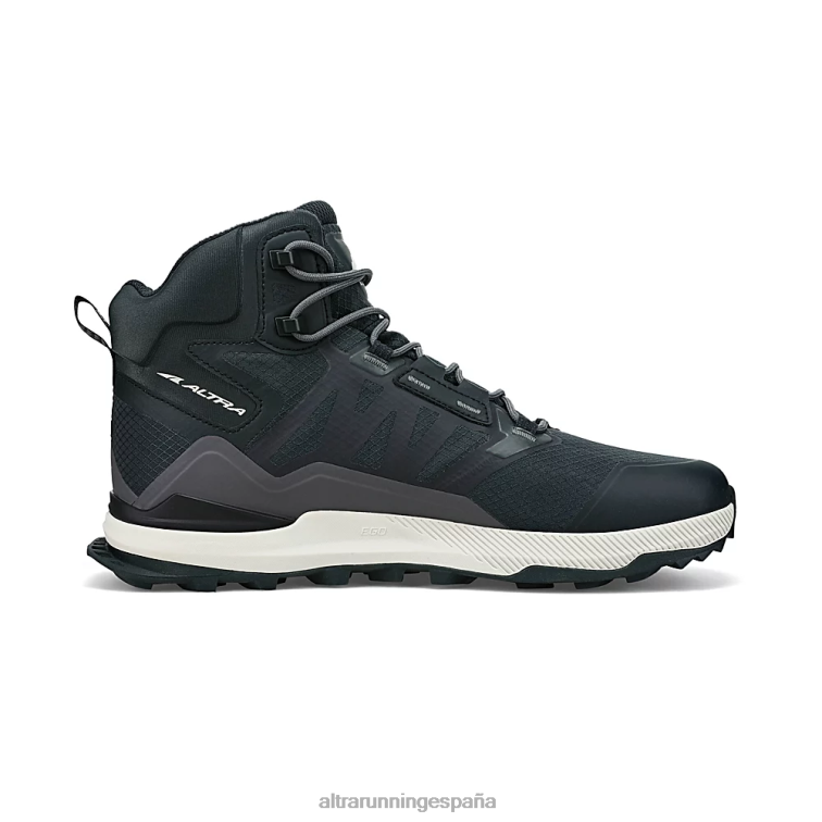 Altra pico solitario all-wthr mid 2 P4ZZ220 zapatos de pista negro hombres