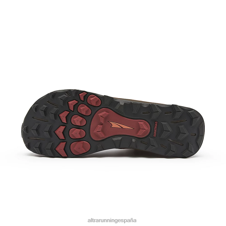Altra pico solitario todo-wthr medio P4ZZ241 zapatos de pista granate hombres