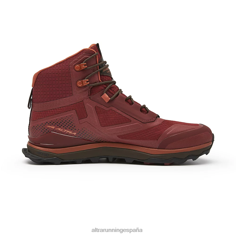 Altra pico solitario todo-wthr medio P4ZZ241 zapatos de pista granate hombres