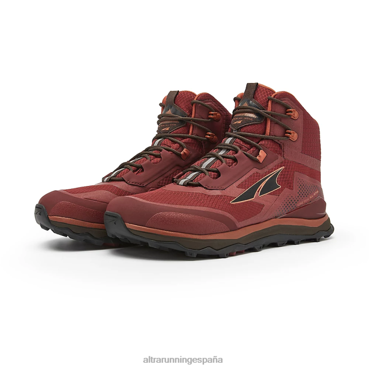 Altra pico solitario todo-wthr medio P4ZZ241 zapatos de pista granate hombres