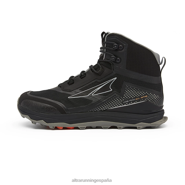 Altra pico solitario todo-wthr medio P4ZZ242 zapatos de pista negro hombres