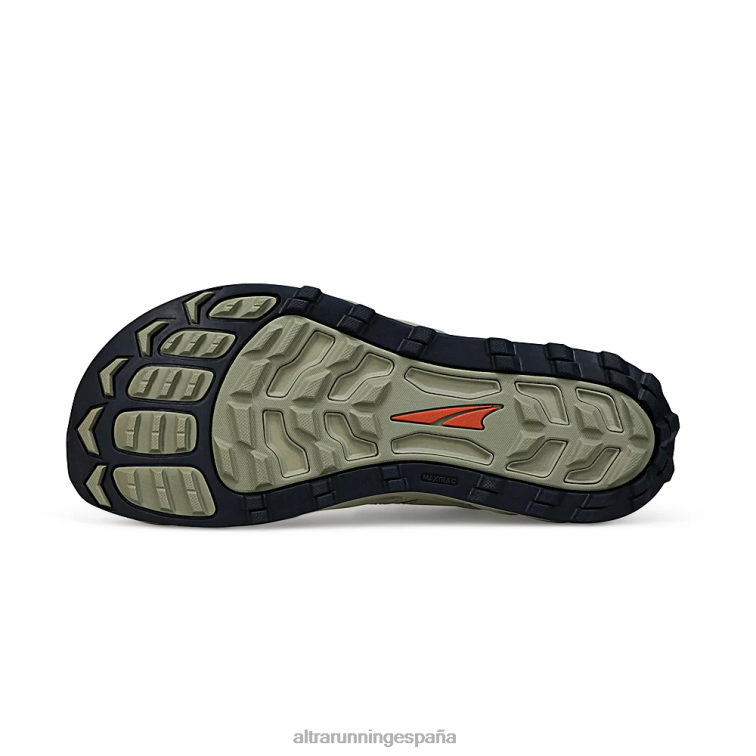 Altra superior 5 P4ZZ239 zapatos de pista gris claro/rojo hombres