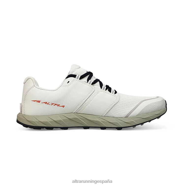 Altra superior 5 P4ZZ239 zapatos de pista gris claro/rojo hombres
