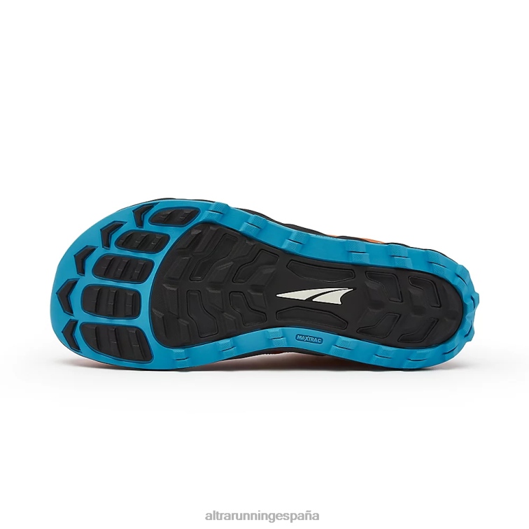 Altra superior 5 P4ZZ240 zapatos de pista naranja/negro hombres