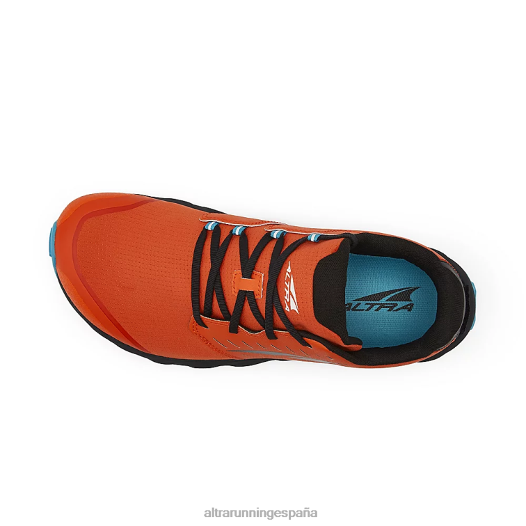 Altra superior 5 P4ZZ240 zapatos de pista naranja/negro hombres