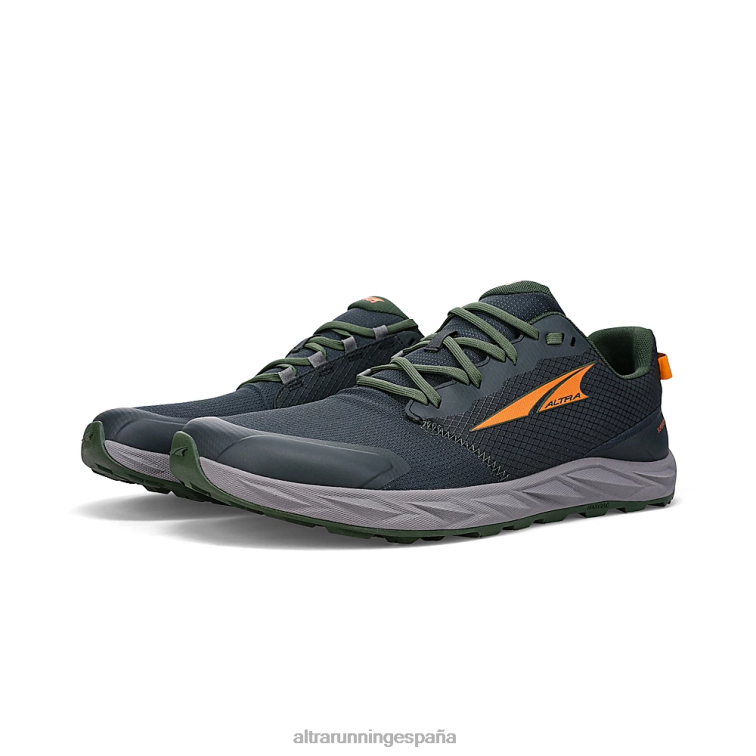 Altra superiores 6 P4ZZ188 zapatos de pista negro hombres