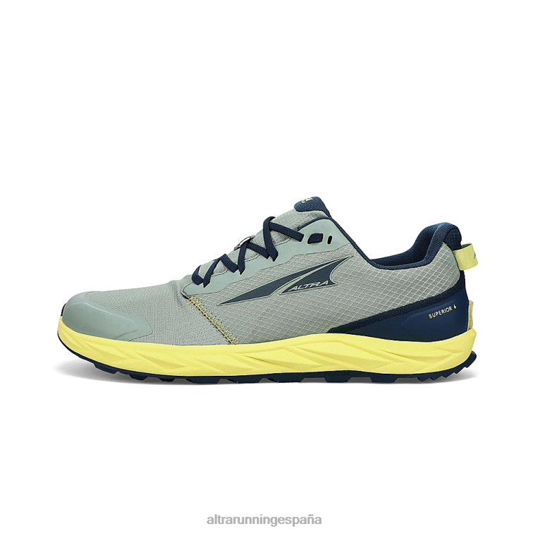 Altra superiores 6 P4ZZ189 zapatos de pista verde claro hombres