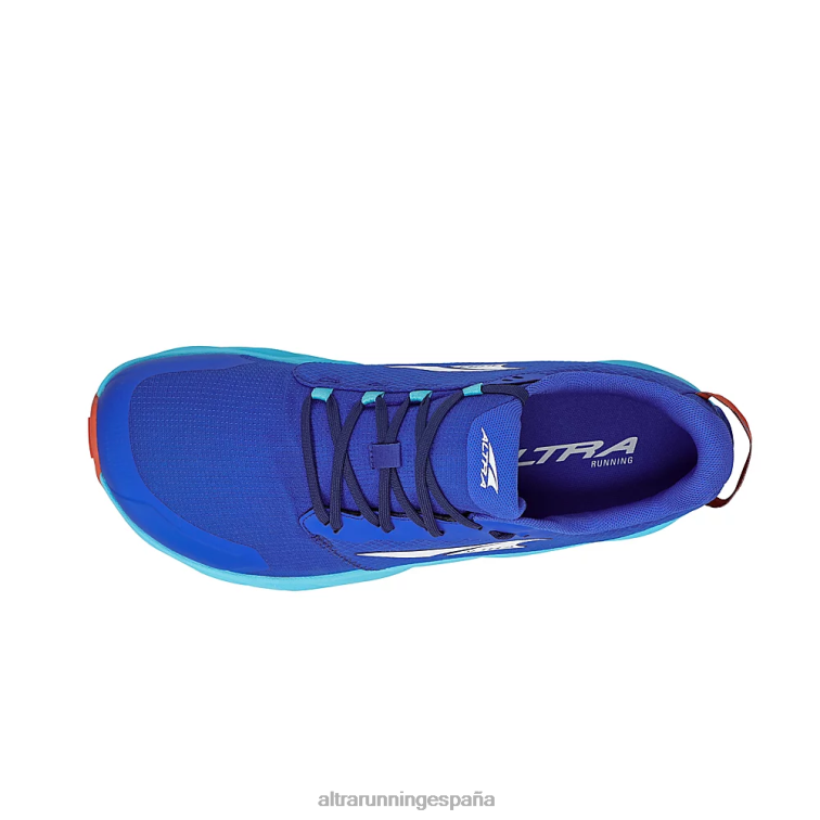 Altra superiores 6 P4ZZ190 zapatos de pista azul hombres