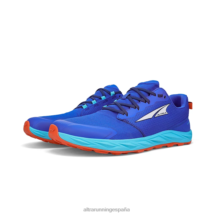 Altra superiores 6 P4ZZ190 zapatos de pista azul hombres
