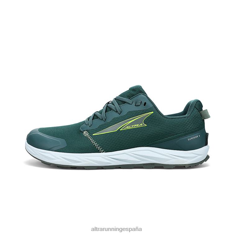 Altra superiores 6 P4ZZ191 zapatos de pista Bosque profundo hombres