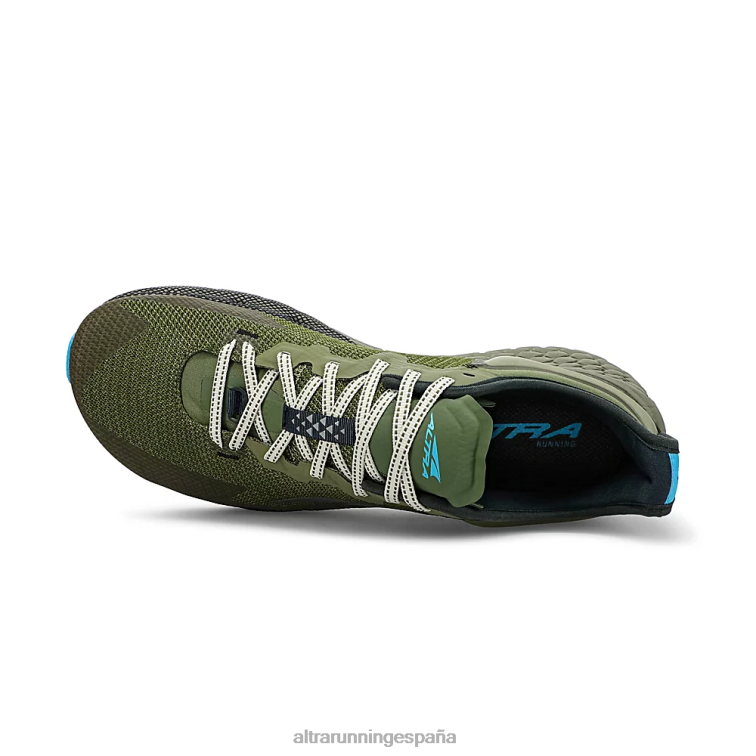 Altra timbal 4 P4ZZ204 zapatos de pista aceituna polvorienta hombres