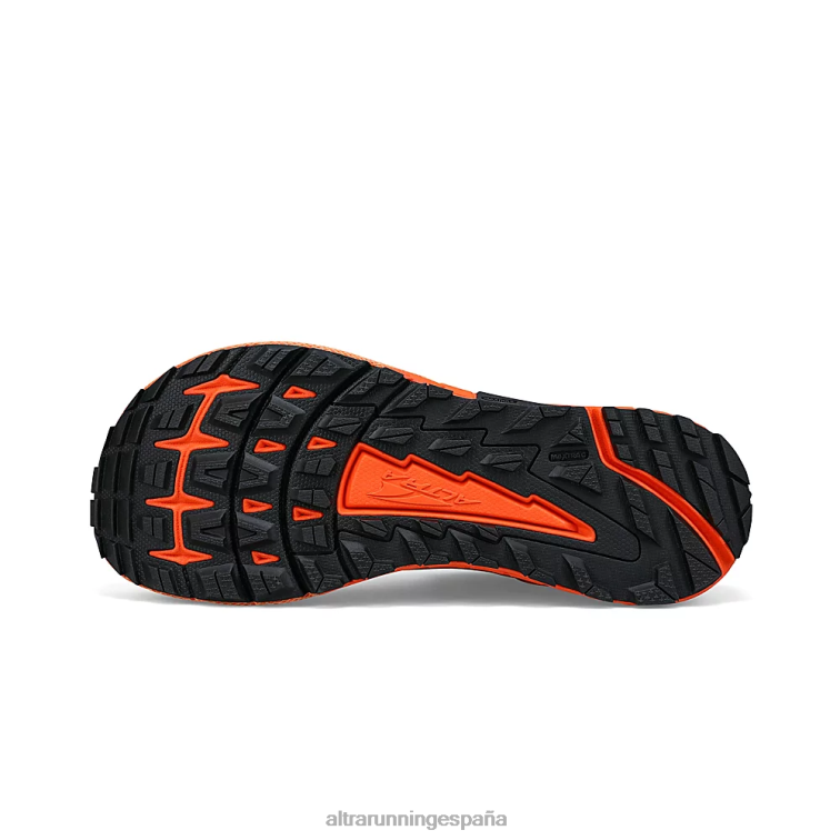 Altra timbal 4 P4ZZ210 zapatos de pista naranja/negro hombres