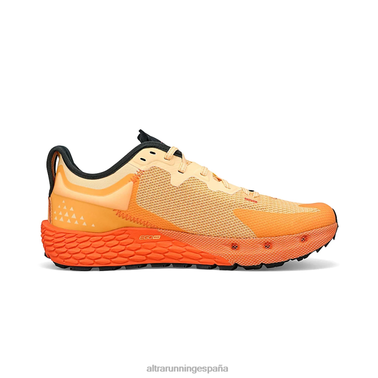 Altra timbal 4 P4ZZ210 zapatos de pista naranja/negro hombres