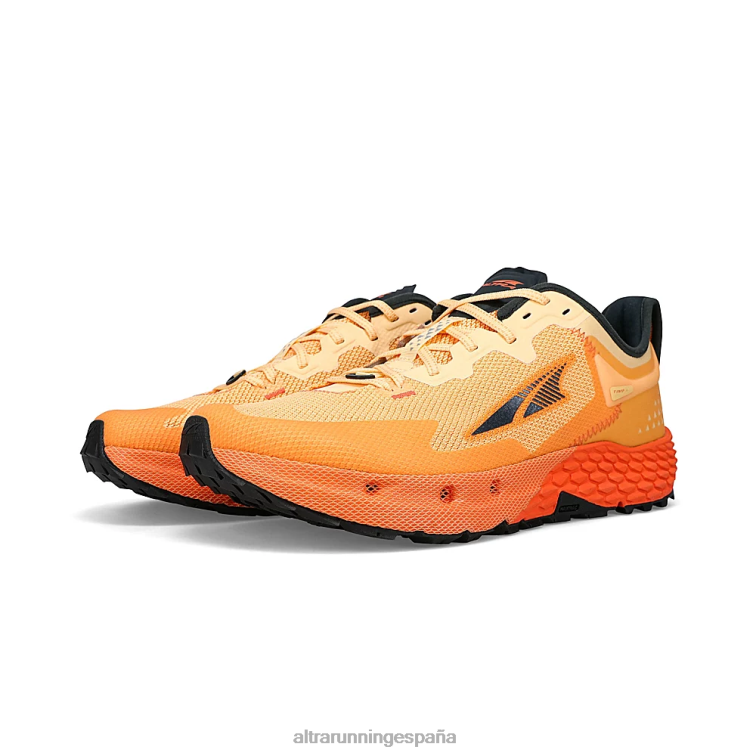 Altra timbal 4 P4ZZ210 zapatos de pista naranja/negro hombres