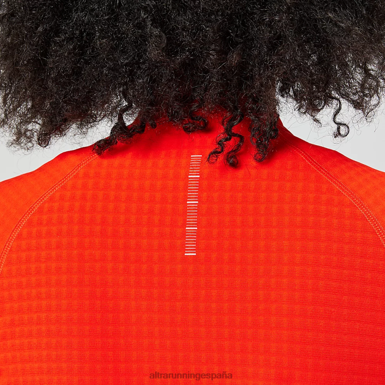 Altra chaleco de viento trail P4ZZ169 chaquetas y chalecos rojo mujer