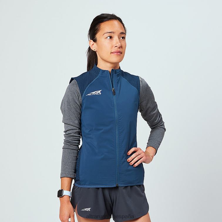 Altra chaleco de viento trail P4ZZ170 chaquetas y chalecos Armada mujer