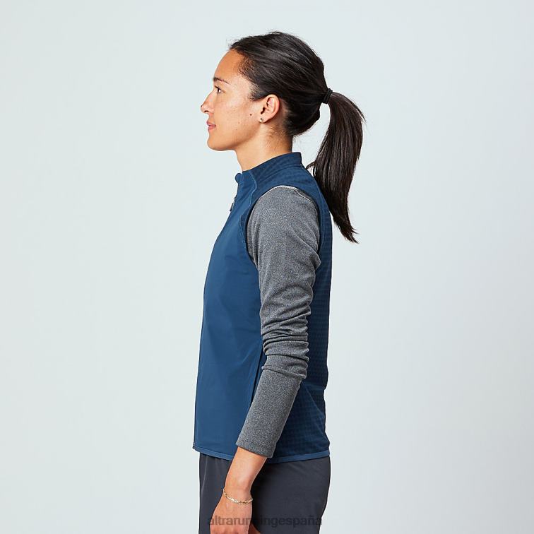 Altra chaleco de viento trail P4ZZ170 chaquetas y chalecos Armada mujer