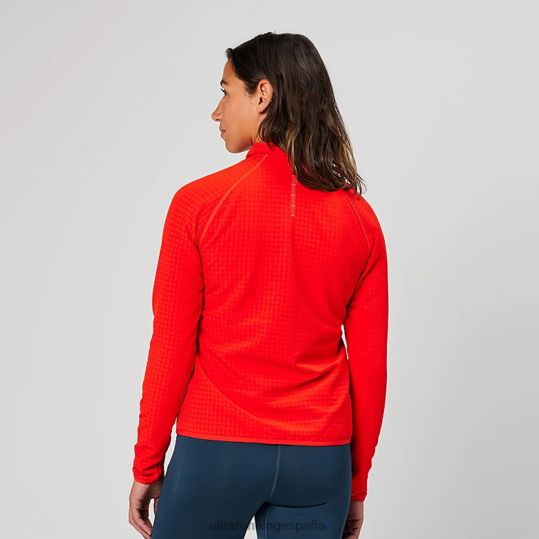 Altra chaqueta híbrida central P4ZZ172 chaquetas y chalecos rojo mujer
