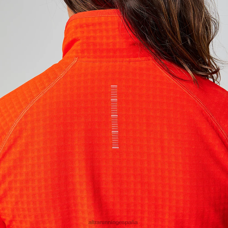 Altra chaqueta híbrida central P4ZZ172 chaquetas y chalecos rojo mujer