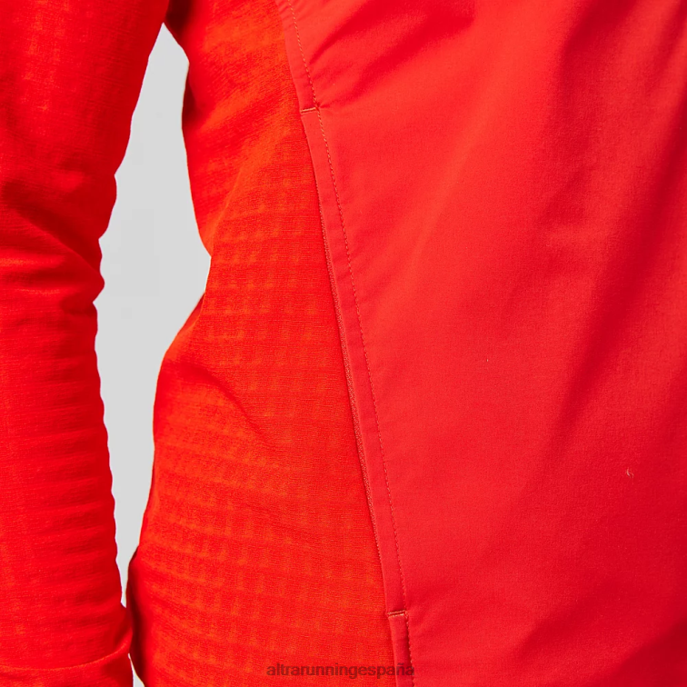 Altra chaqueta híbrida central P4ZZ172 chaquetas y chalecos rojo mujer