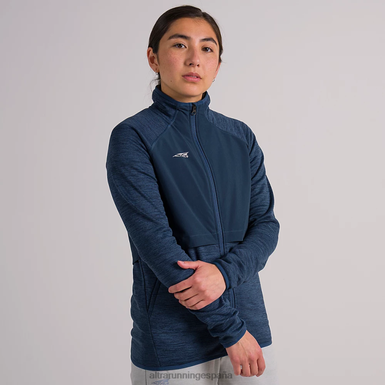 Altra chaqueta híbrida todos los días P4ZZ176 chaquetas y chalecos brezo del océano iluminado por la luna mujer