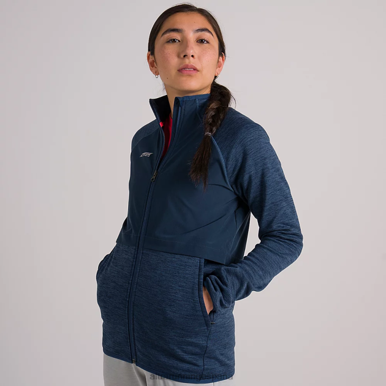 Altra chaqueta híbrida todos los días P4ZZ176 chaquetas y chalecos brezo del océano iluminado por la luna mujer