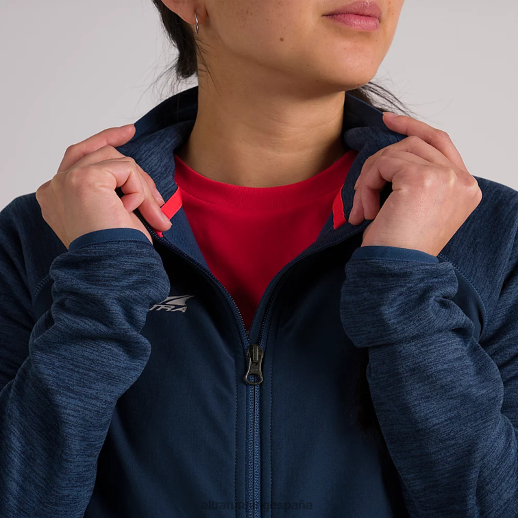Altra chaqueta híbrida todos los días P4ZZ176 chaquetas y chalecos brezo del océano iluminado por la luna mujer