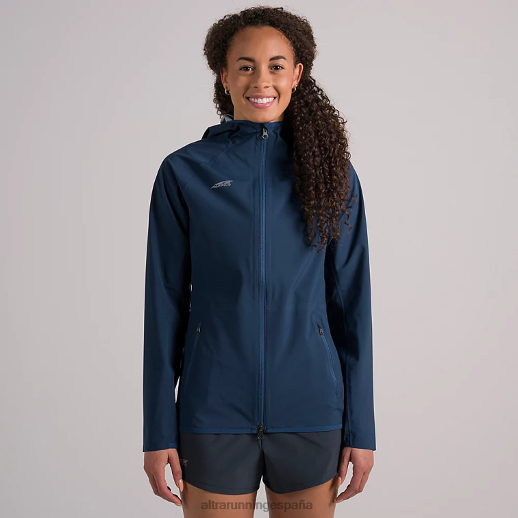 Altra chaqueta impermeable para correr P4ZZ173 chaquetas y chalecos océano iluminado por la luna mujer
