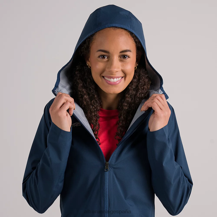 Altra chaqueta impermeable para correr P4ZZ173 chaquetas y chalecos océano iluminado por la luna mujer