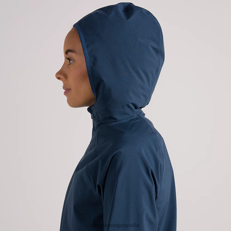 Altra chaqueta impermeable para correr P4ZZ173 chaquetas y chalecos océano iluminado por la luna mujer