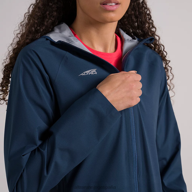 Altra chaqueta impermeable para correr P4ZZ173 chaquetas y chalecos océano iluminado por la luna mujer