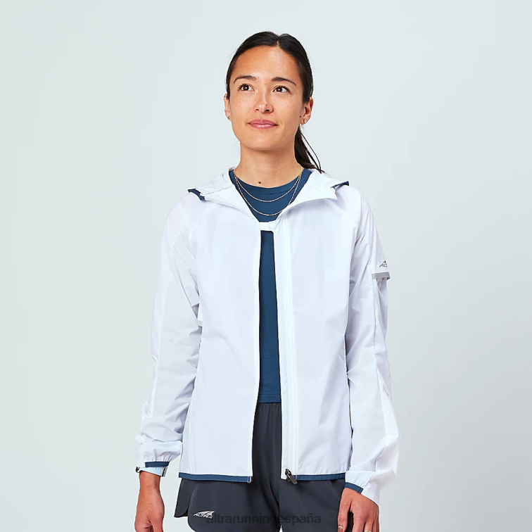 Altra cortavientos trail P4ZZ167 chaquetas y chalecos blanco mujer