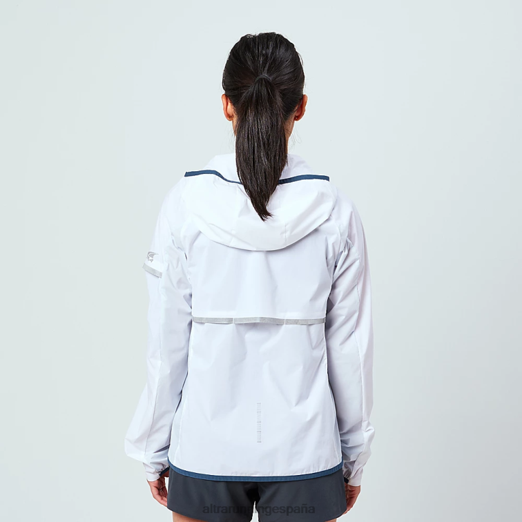 Altra cortavientos trail P4ZZ167 chaquetas y chalecos blanco mujer