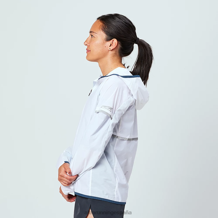 Altra cortavientos trail P4ZZ167 chaquetas y chalecos blanco mujer